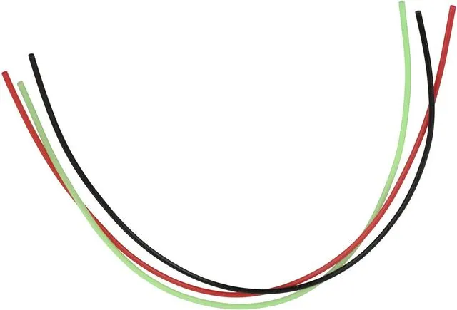 Savage Gear Rig Finesse Silicone Tube 1.4mm 30cm Black, Red, Fluo