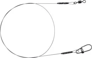 Spro Matt Black Leader 1x1 Leader 40cm 15kg