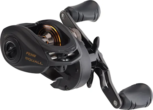 Penn Squall Low Profile Baitcasting Reel 200 6.6:1 Left