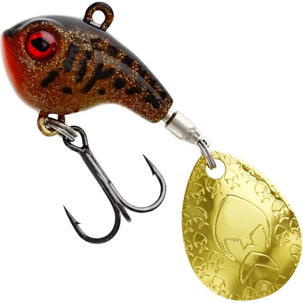 Westin DropBite Spin Tail Jig Spin Tails 3.7cm 22g Motoroil Burbot