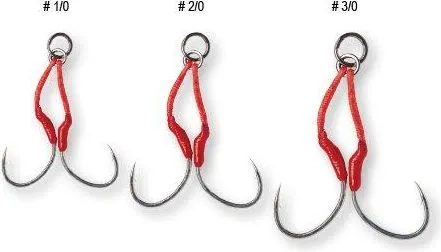 Savage Gear Bloody Assist Hook Sj 1/0 2pcs 100g Double