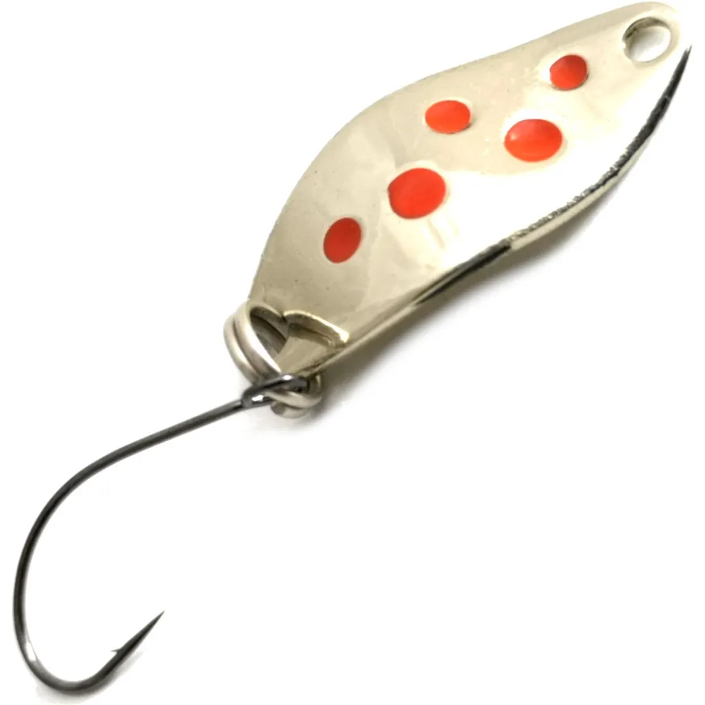 Troutwerk Spoon 1.5g 2.3cm Silber Rote Punkte