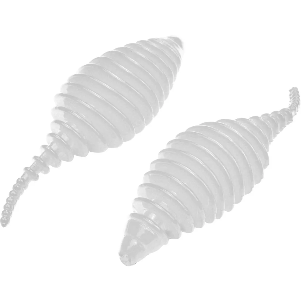 FTM Omura Baits Pongo Gummiköder 6.5cm Weiß Käse