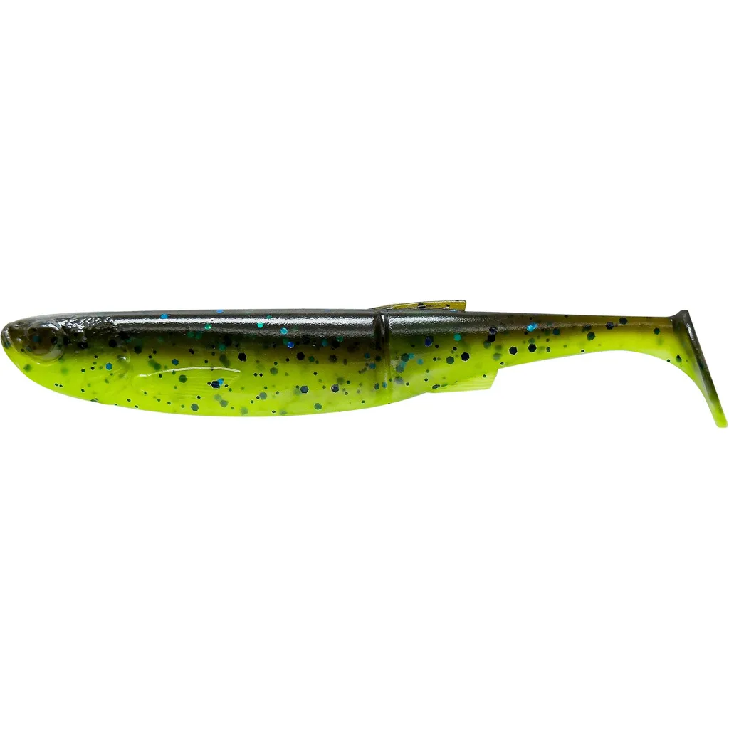 Savage Gear Craft Bleak Clam Gummiköder 8.5cm 4.2g Chartreuse Pumpkin