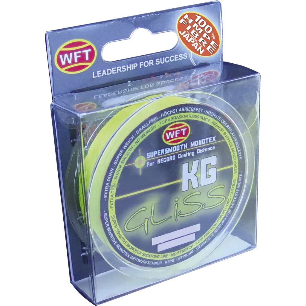 WFT Gliss KG Monotex Line 0.25mm 19kg Gelb