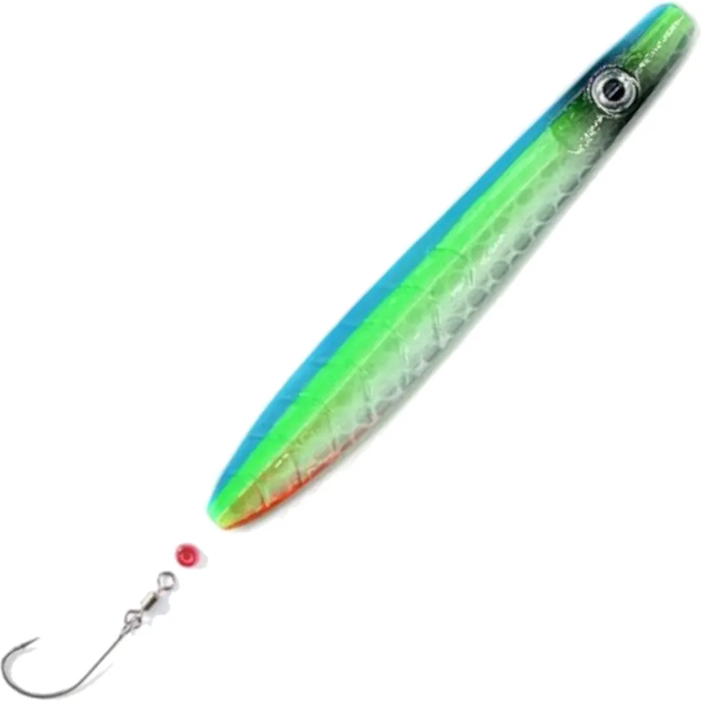 Troutwerk ParaLAXX Meerforellenblinker 5g 6,5cm Grün Silber Rot