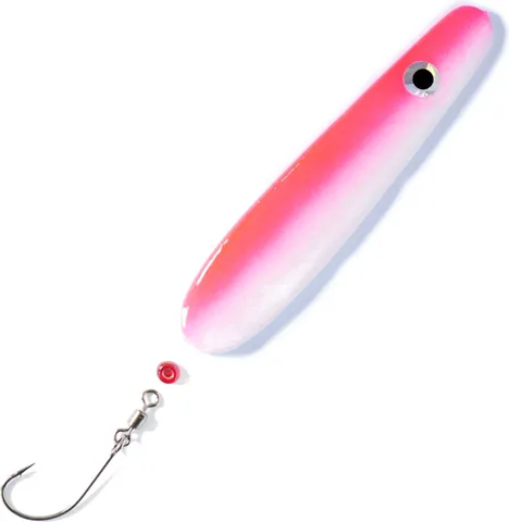 Troutwerk Inline Blinker Sea Trout Lure 69581 7.4cm 22g Pink White