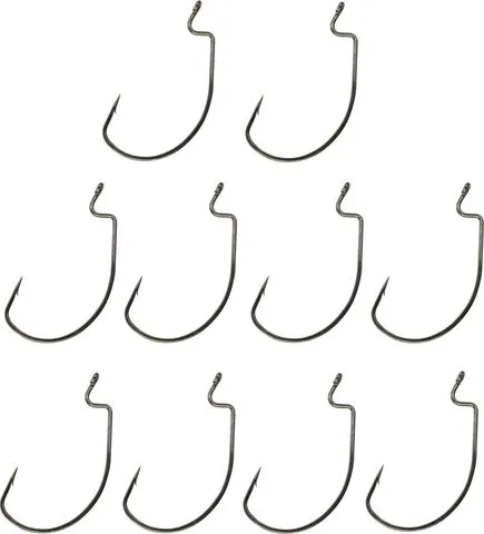 Fox Rage Powerpoint Offset Dropshot Hook 2 Black