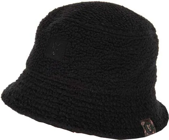 Fox Sherpa Bucket Hat Black Polyester