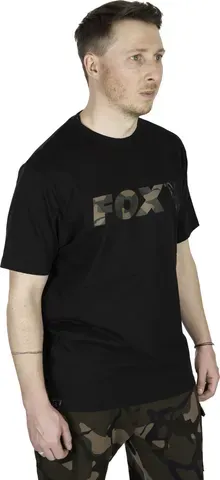 Fox Black Camo Logo T-Shirt S