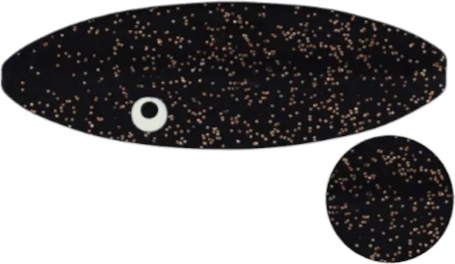 Westin PRÆSTEN Inlineblinker 4,7cm 4,5g Black Pellet