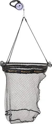 Westin Foldable Retaining Net XL 70x60cm Knotless Rubber Coated