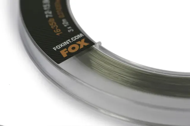 Fox Exocet Pro Tapered Leaders 0.37–0.57mm 7.26–15.88kg 12m Low Vis Green
