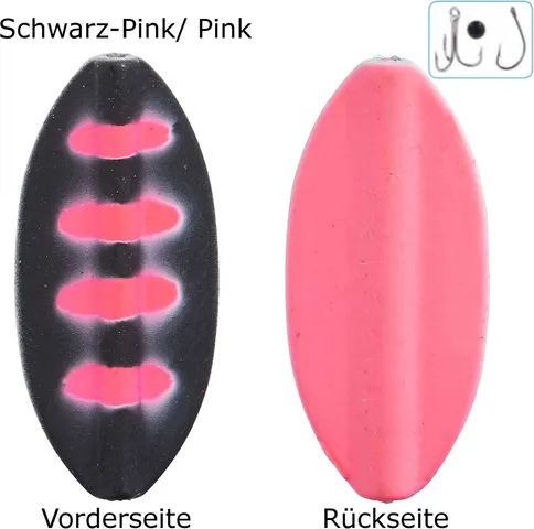 Balzer Pro Staff Series Spoon Inliner 1.9g Schwarz-Pink/Pink