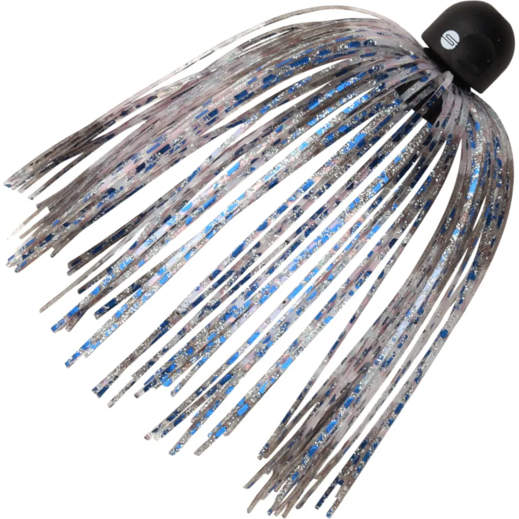 Spro Freestyle Skirted Bullet Skirted Jigs 7g Blue Disco