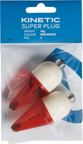 Kinetic Super Plug 5g Rot/Weiß