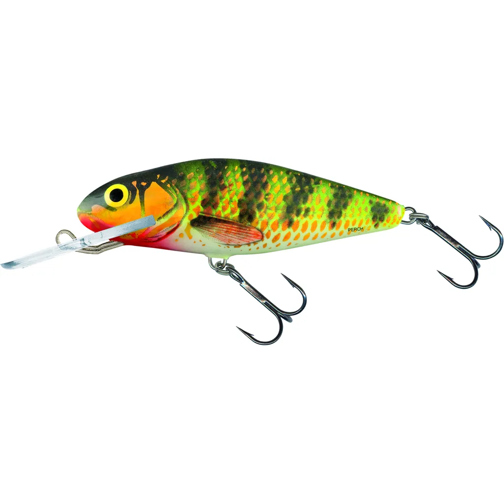 Salmo Perch Deep Runner Wobbler 8cm 14g Holographic Perch