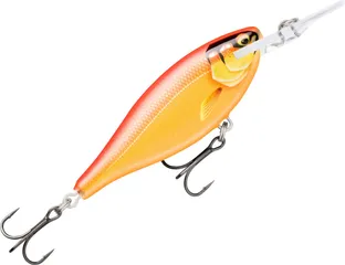 Rapala Shad Rap Elite Crankbait 5.5cm 7g Gilded Gold Orange