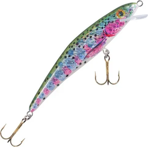 Balzer Matze Koch UV Booster Natur Shallow Runner Crankbait 7cm 0.6m 7g Regenbogenforelle