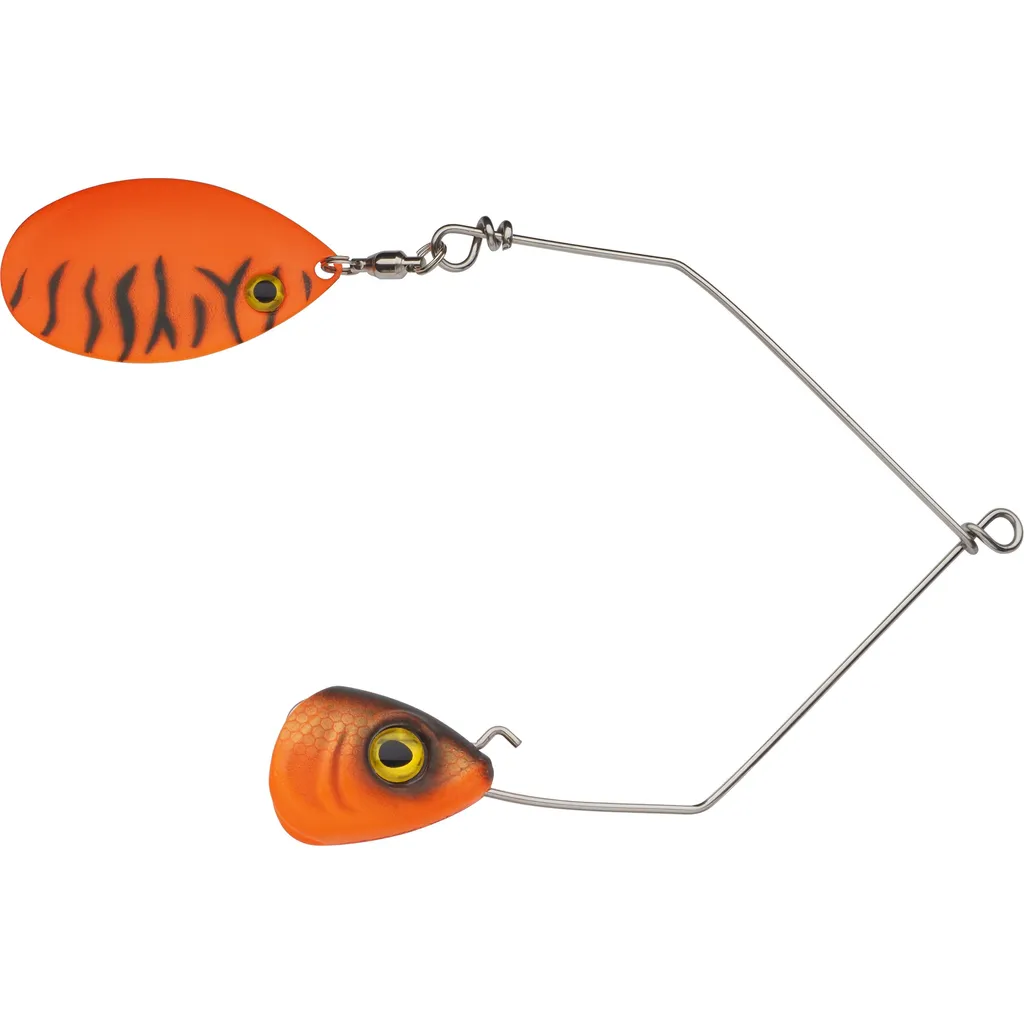 Abu Garcia Svartzonker SVZ Spinhead Spinnerbait-Rig & Spinnerblatt 45g Red Tiger