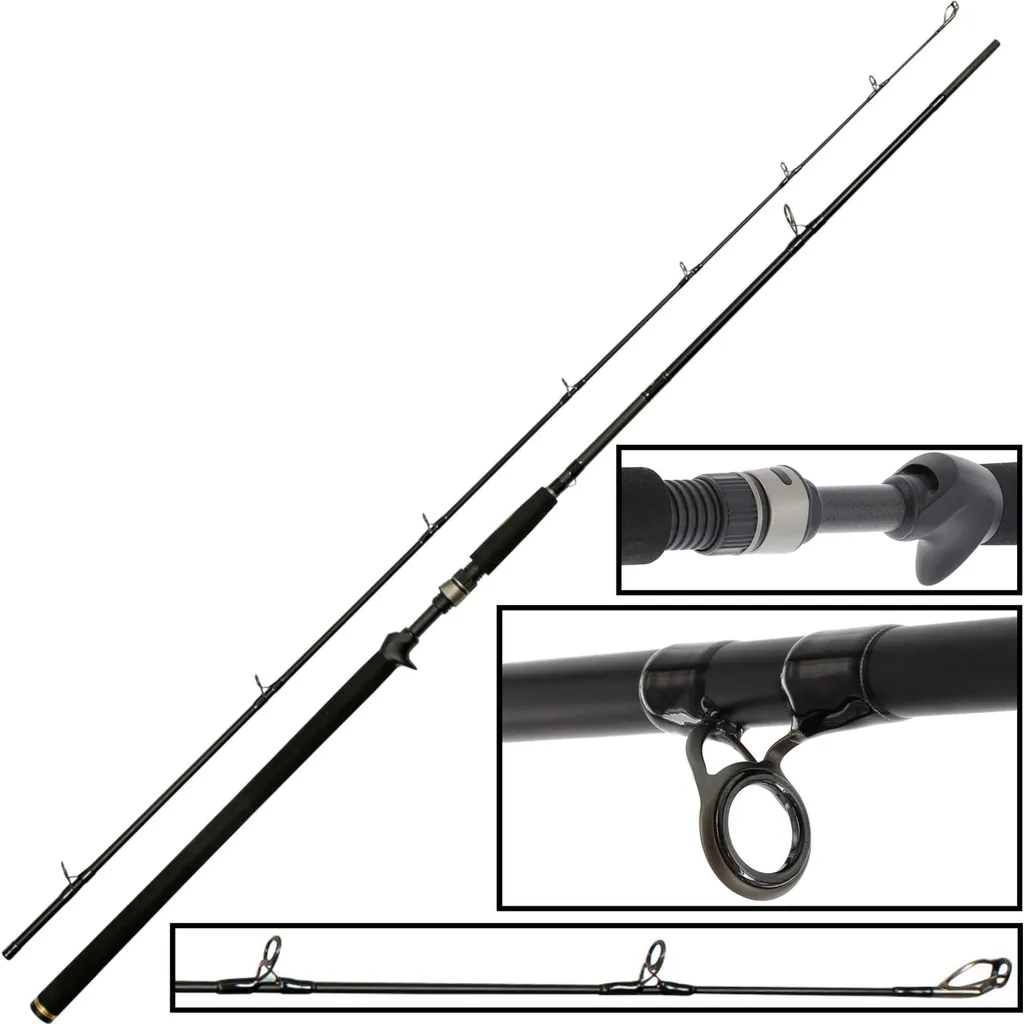 Westin W3 Baitcaster-Ruten XXXH Powercast-T 2ND 2.33m 60–150g 2pc