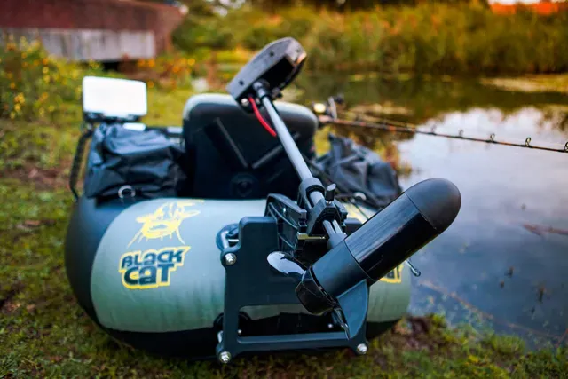 Black Cat BC 2400 Battle Cat Elektrischer Außenbordmotor 11kg 70cm 600kg Freshwater