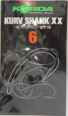 Korda Kurv Shank XX Karpfenhaken #6