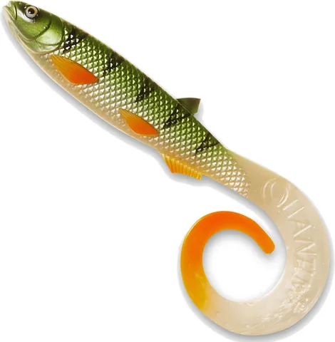 Quantum Yolo Curly Shad Softbait 26cm 64g Perch
