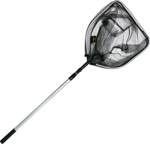 FTM Hecht-Karpfen-Kescher Tele Landing Net 57x47cm 230cm Aluminum / 100% Polyester