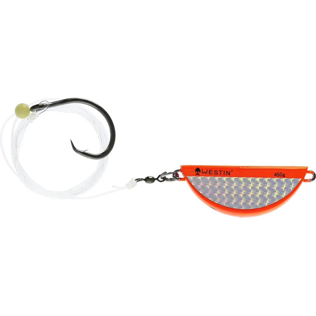 Westin Halibut Anti-Twist Rig 550g #12/0 Orange Flash