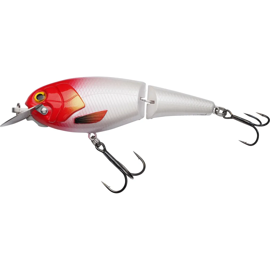 Abu Garcia Beast Hi-Lo Jointed Floating Wobbler 9cm 22.4g Red Head
