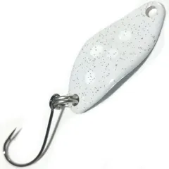 Troutwerk Spoon 2.3cm 1.5g White/White Dots