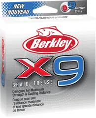 Berkley x9 Braid 0.06mm 150m 6.4kg Low-Vis Green