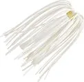 Strike King Diamond Dust Skirt Jig Rubber Hot Solid White