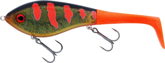 Westin Swim Tail 12cm 62g Suspending 3D Motoroil Blood