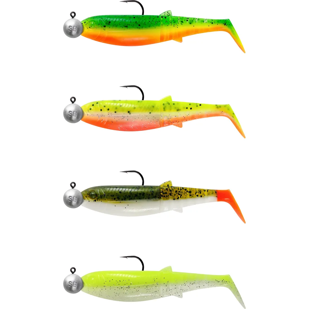 Savage Gear Cannibal Shad Gummifische 10cm 9g Dark Water Mix