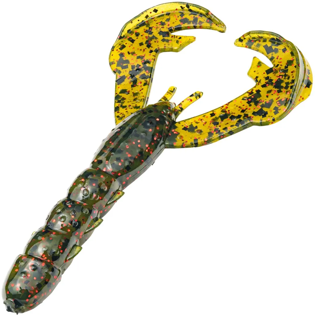 Strike King Rage Baby Craw 7.5cm Green Pumpkin