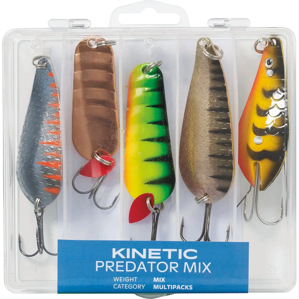 Kinetic Predator Köderset 5PCS MIX