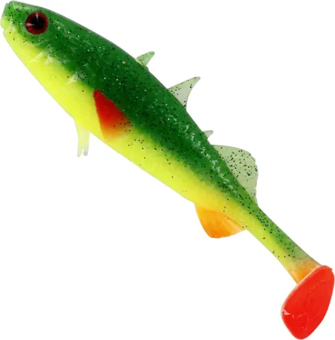Westin Stanley the Stickleback Shadtail Softbait 9cm 7g Fireflake