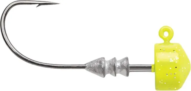VMC Ned Rig Jig Jig Heads 7g Chartreuse