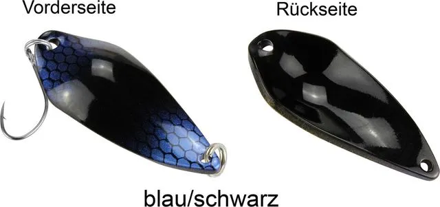 FTM Spoon Rock Spoon 4.2g Blue/Black