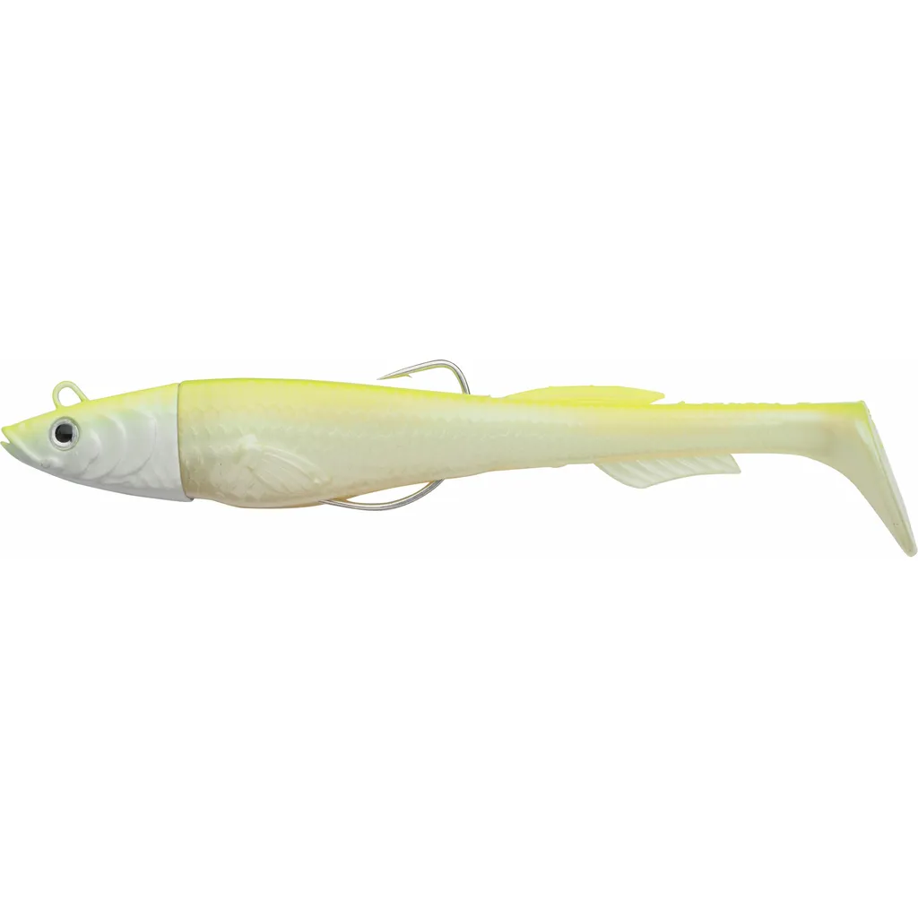 Berkley Power Sardine Gummiköder 15cm 40g White Chart