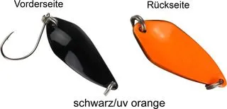 FTM Spoon Rock Spoon 4.2g Black/UV Orange