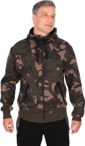 Fox Camo Full Zip Premium 310 Hoodie M