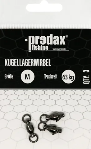 Predax Kugellagerwirbel black nickel 63kg