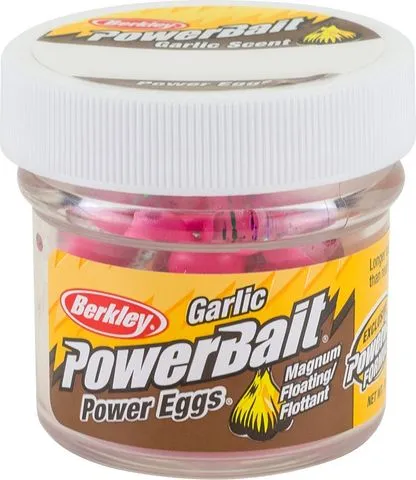 Berkley PowerBait Power Clear Eggs Floating 14g 12pc Clear Green Purple Pink