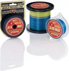 WFT KG Strong Braided Line 0.12mm 15kg Multicolor