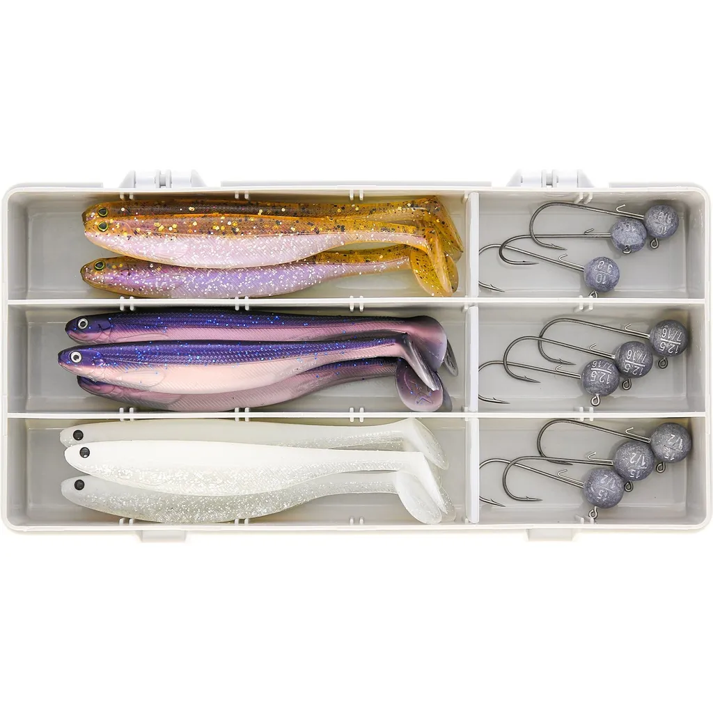 Westin Salty Predator Box Köderset 25PCS 12cm 10–15g Mix