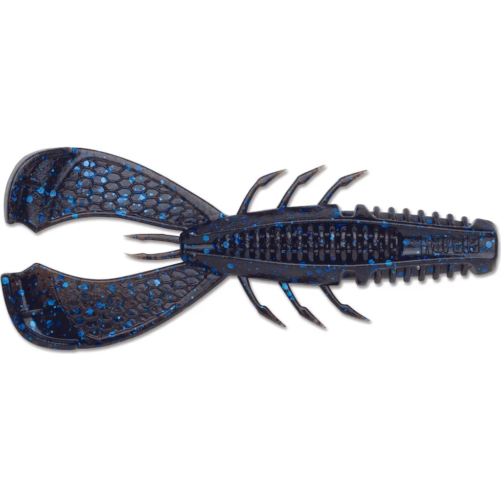 Rapala CrushCity Cleanup Craw CCCLC35 9cm 8g Black Blue Flake