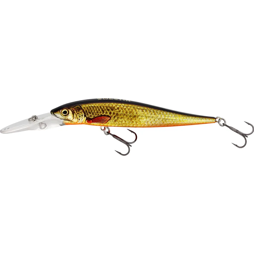 Westin Jerkbite MR Wobbler 9cm 9g Suspending Real Rudd